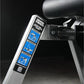 Hammer Strength Glute-Ham Reverse Hyper Combo bench machine with instruction label and adjustment mechanisms on black backgro
