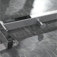 White and black Hammer Strength Ground Base Jammer with metal frame and foot platform on dark textured floor