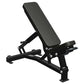 Black weight bench