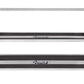 Hoist 48-inch three-tier dumbbell rack with silver aluminum frame, black grip steps, and anti-slip base pads