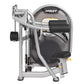 Hoist Lateral Raise CL-3502 commercial gym machine with gray frame, black seat, and overhead arm lever on white background
