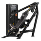 Black Hoist HD-3300 chest and shoulder press machine with padded seat and handles, displayed against white background