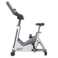 Hoist Lemond Series UT upright exercise bike with gray and white frame, black seat, and digital display console on white back