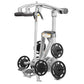 Hoist ROC-IT standing calf raise machine with silver frame, black footplates, and weight plates on white background