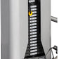 Hoist ROC-IT Biceps Curl Machine with silver frame and black weight selector stack showing incremental weight settings from 1