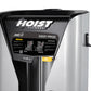 Hoist ROC-IT chest press machine with silver frame, black control panel, and yellow weight adjustment button on white backgro