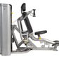 Hoist ROC-IT Pec Fly Machine with silver frame, black padded seat and handles, and yellow adjustment pins on white background