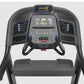 Sprint 8 treadmill console with digital display, black frame, and dual handles on white background