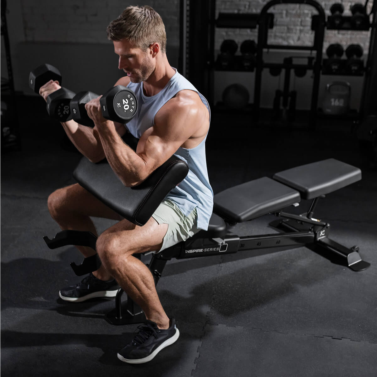 Inspire FID7 Pro Adjustable Bench - Top Fitness Store