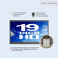Landice Vision System commercial grade 19-inch widescreen HDTV LCD with VESA-D bracket and Broadcastvision remote control