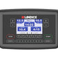 Landice L7 treadmill console with digital display showing time, distance, speed and pace metrics on white background