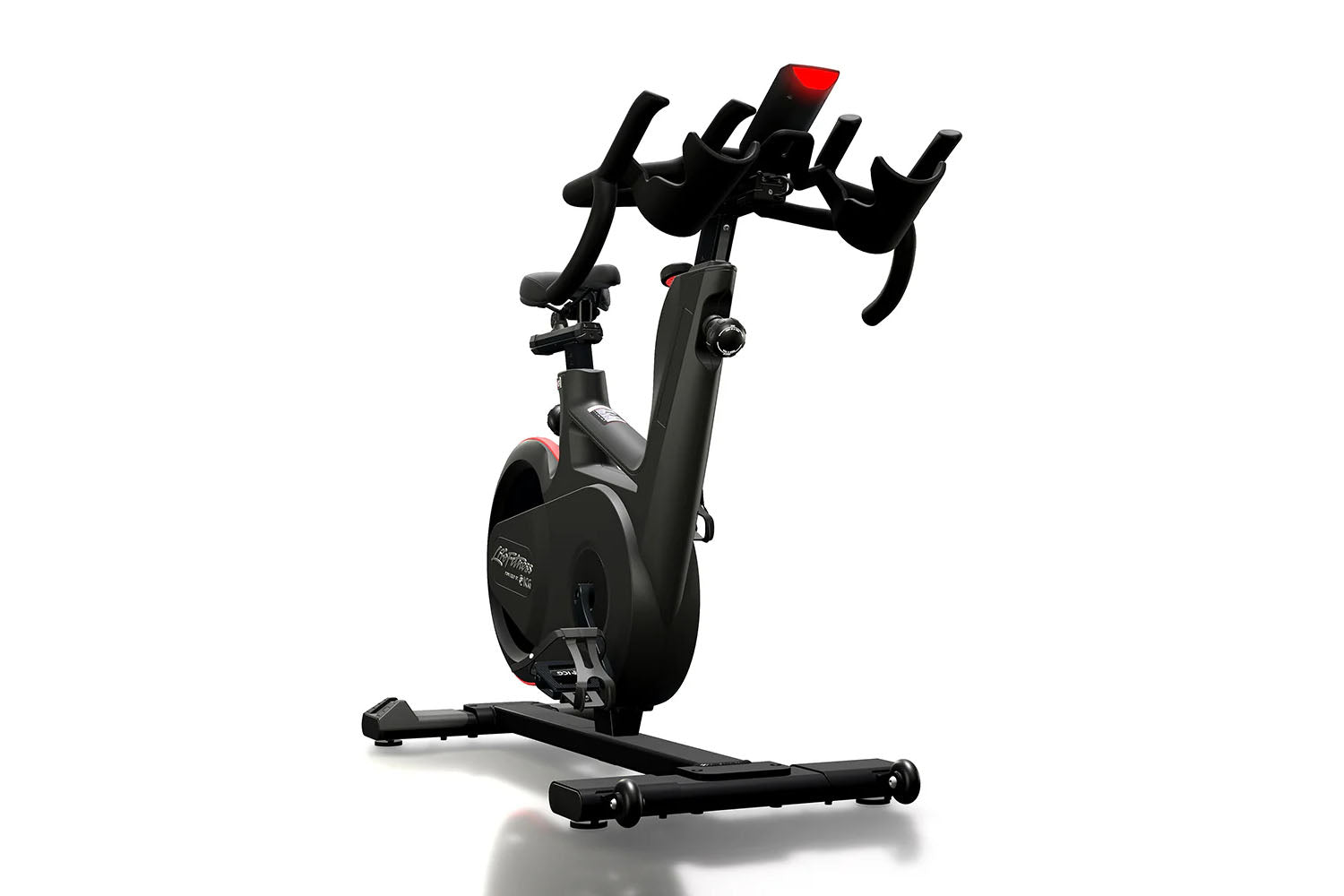 Black exercise bike