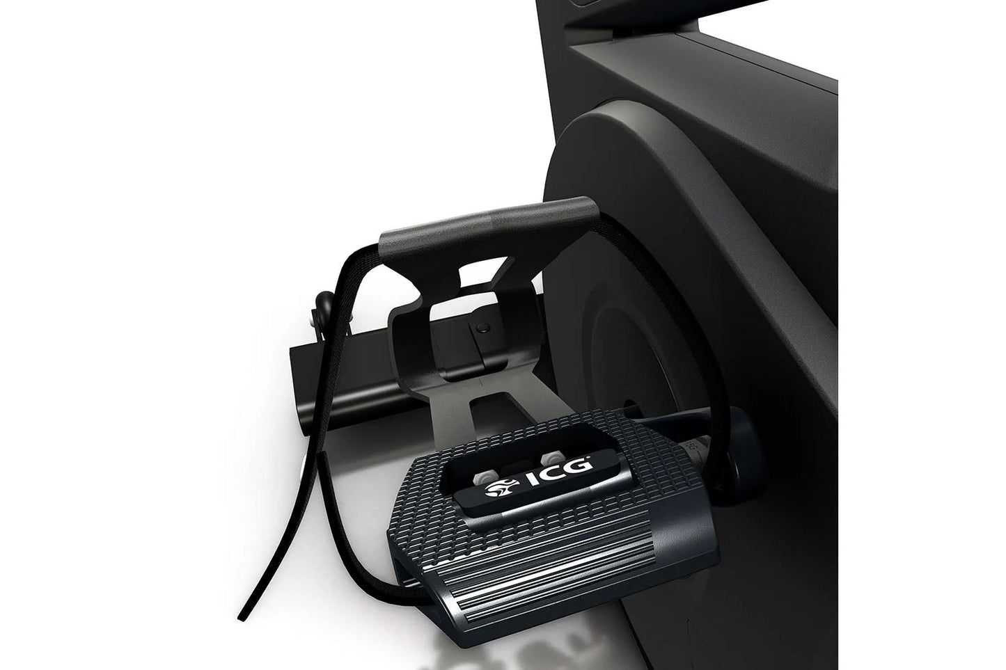Black pedal with 'ICG' branding