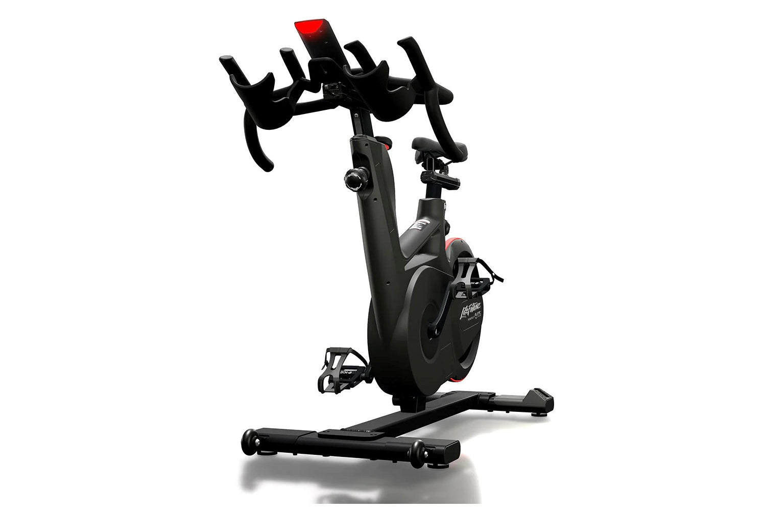 Black exercise bike