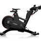 Black exercise bike