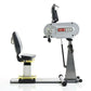 Gray and black SCIFIT PRO1 upper body ergometer with adjustable seat and pedal resistance system on white background