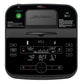 Life Fitness C3 upright exercise bike with black frame, digital display showing workout metrics, control buttons, and energy 