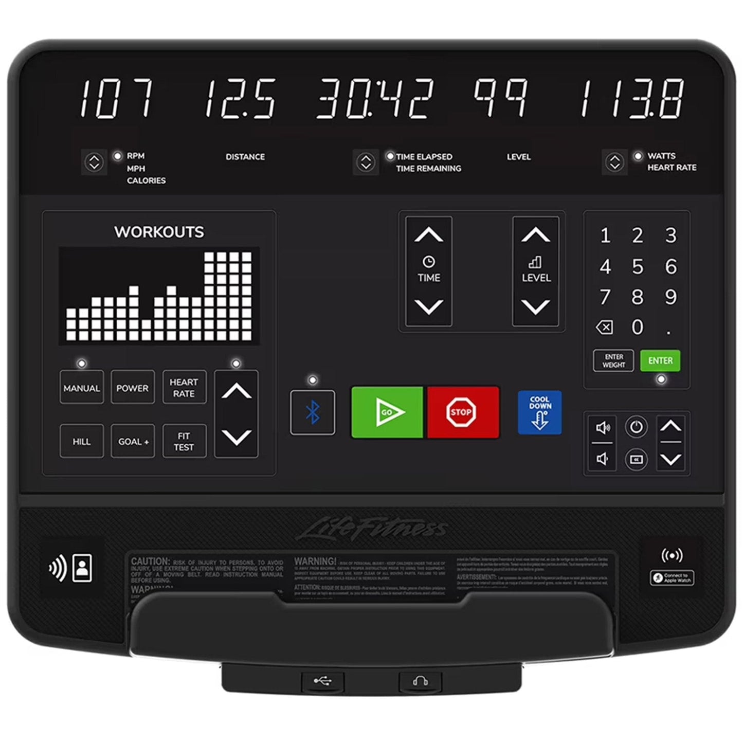 LifeFitness Club Series+ Elliptical Cross - Trainer - Top Fitness Store