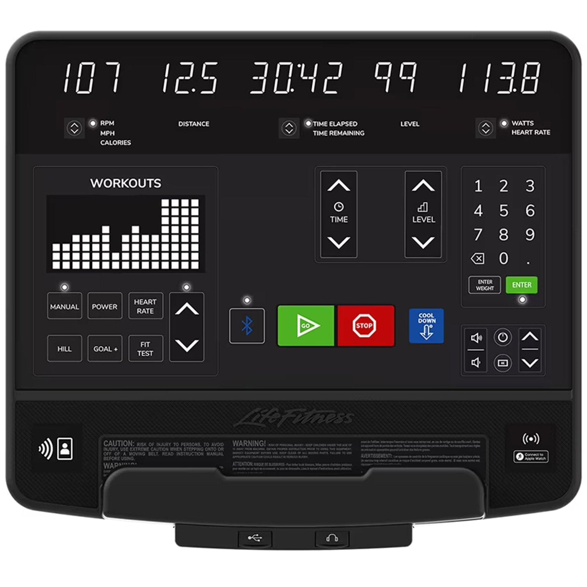 LifeFitness Club Series+ Elliptical Cross - Trainer - Top Fitness Store