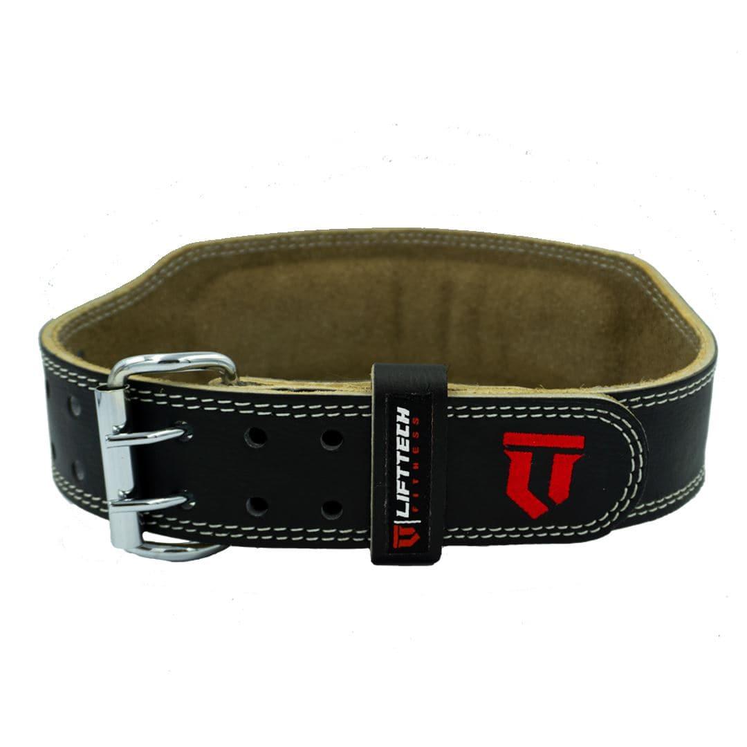 Lift Tech Fitness 4" Men's Padded Leather Belt - Top Fitness Store