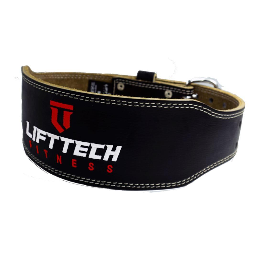 Lift Tech Fitness 4" Men's Padded Leather Belt - Top Fitness Store