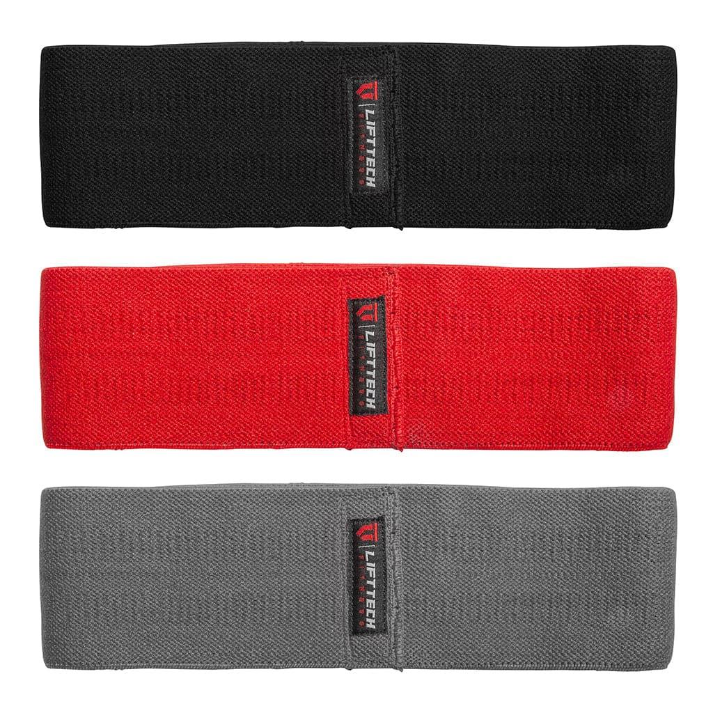 Lift Tech Fitness Comp Resistance Bands - Red - Black - Gray Rubber Resistance Lift Tech Fitness 