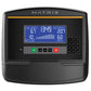 Matrix C50 Climbmill with black and gray frame, blue digital display showing calories, distance, and incline metrics, and con