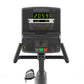 Matrix Endurance recumbent exercise bike with black frame, digital display showing time and metrics, control console with gre