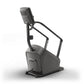 Matrix Lifestyle ClimbMill black stair climbing machine with digital console on white background