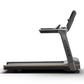Matrix Lifestyle Treadmill with black and gray frame, digital console, and upright handlebar on white background