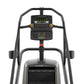 Matrix Performance ClimbMill stair climbing machine with digital display showing time and metrics, black frame with gray hand