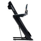 Black NordicTrack Commercial 2450 treadmill with tablet holder and cushioned running deck on white background