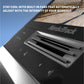 NordicTrack Step Climber XL machine with black frame, built-in fans, and control panel on white background