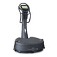 Power Plate Pro8 vibration plate trainer with black base platform, upright column, and digital display monitor on white backg