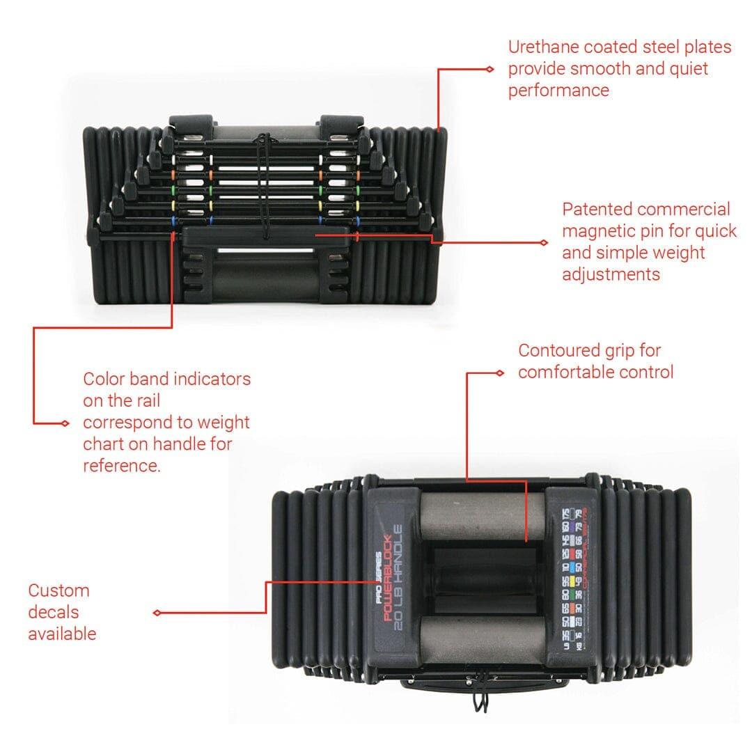 PowerBlock Commercial Pro Series 125 - Top Fitness Store