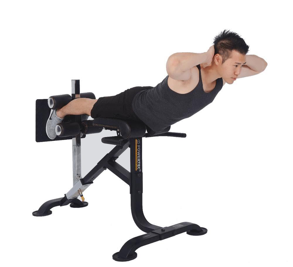 Powertec Dual Hyperextension / Crunch - Top Fitness Store