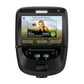 Precor EFX 885 black elliptical machine with P82 touchscreen console displaying welcome screen on white background
