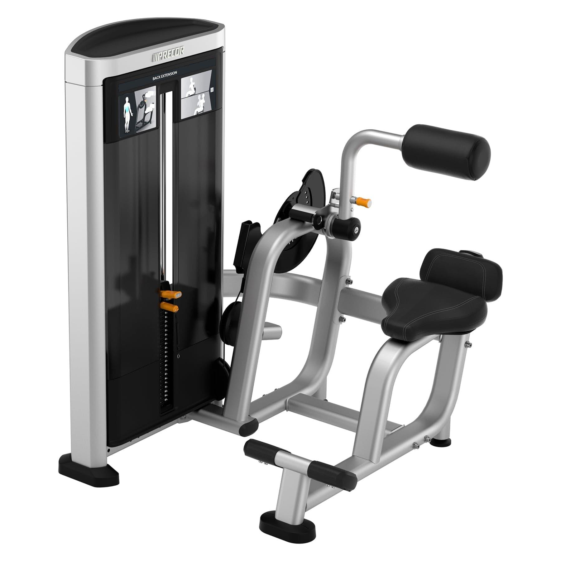 Precor Resolute Series Back Extension (RSL0313) Single Station Precor Silver | Black