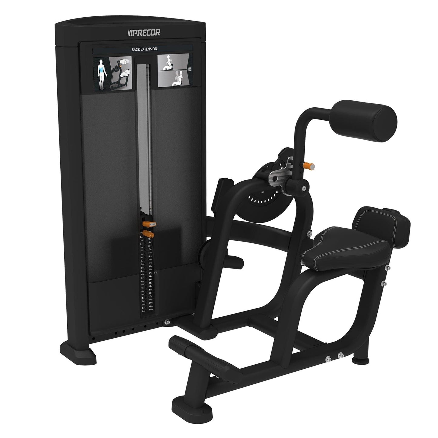 Precor Resolute Series Back Extension (RSL0313) Single Station Precor Black | Black