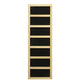 Pro 6 Rebecca 3-Person Corner Sauna — close-up of carbon far infrared heater panel with wood frame