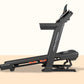 ProForm Carbon Pro 2000 black treadmill with digital display and orange accents, shown at angle on beige background