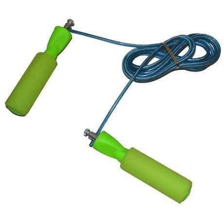 Speed Jump Rope with Bearings - Adjustable Athletic Training Top Fitness 
