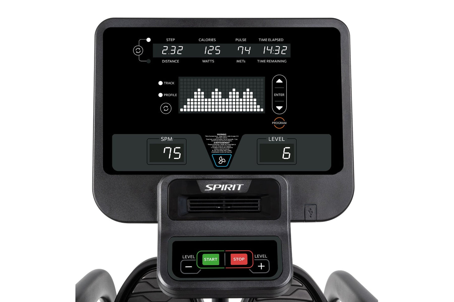 Spirit CRS800S Recumbent Stepper (DEMO) ( SUMMER SALE)