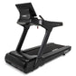 Spirit CT1000ENT black treadmill with digital display console, wide running deck, and sturdy frame on white background
