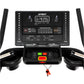 Spirit CTSBS900 sled treadmill console and handlebar controls, flat lay on white background