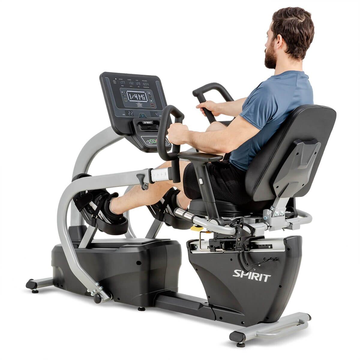 Spirit Fitness CRS800S Recumbent Stepper - Top Fitness Store