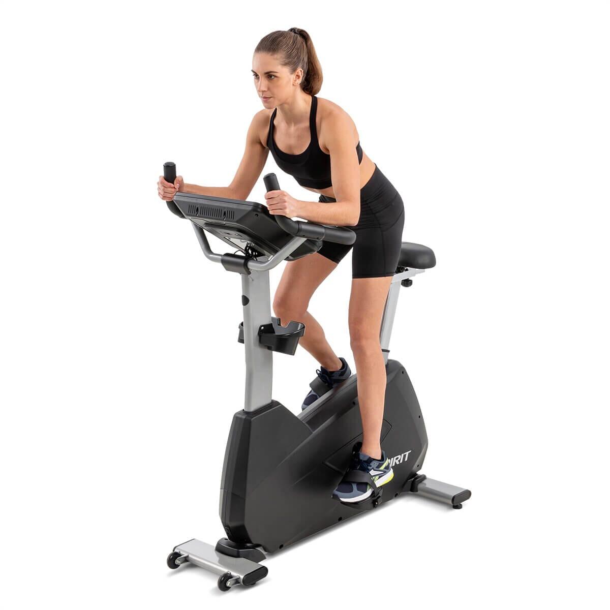 Spirit Fitness CU800 Upright Bike - Top Fitness Store