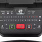 Spirit XT385 treadmill console with gray panel, speed and incline controls, green start button, red emergency stop button, an