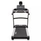 Spirit XT685 treadmill with black and gray frame, digital console display, and tablet holder, front view on white background