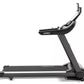 Spirit XT685ENT black treadmill with tablet holder and digital console on white background